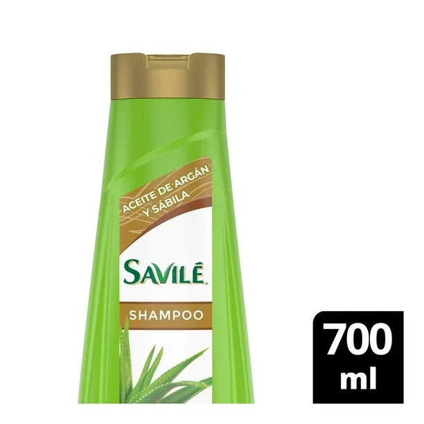 Shampoo Savilé Aceite de Argán 700 ml