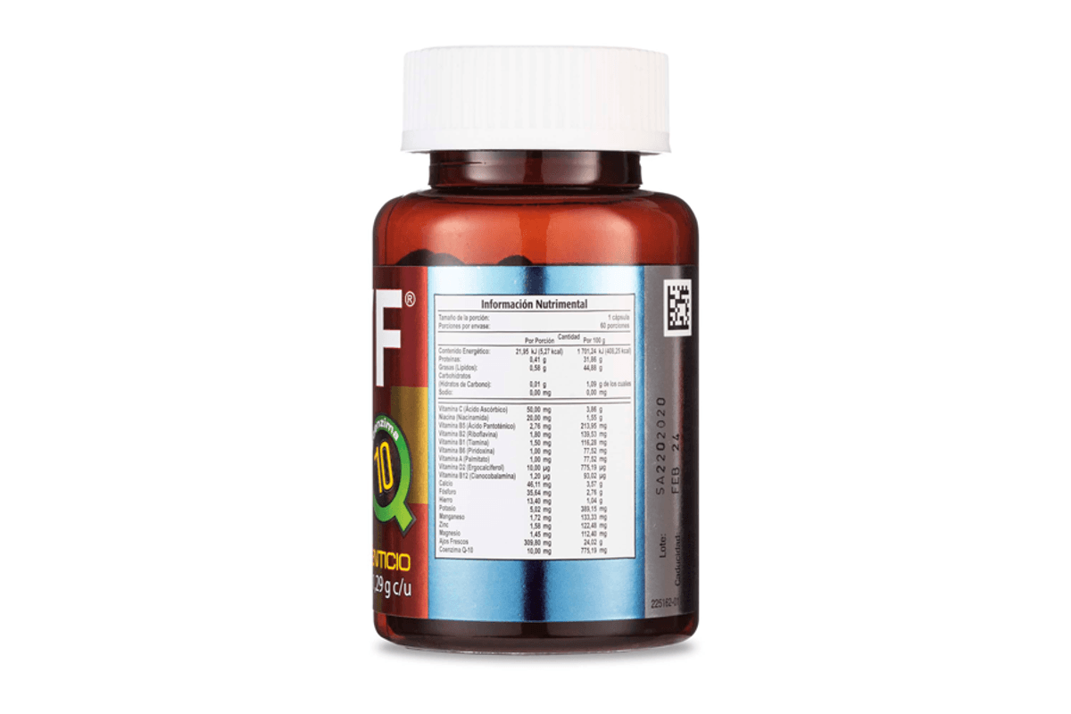 Simi VF Vitamins, Minerals and Coenzyme Q10, 60 cap.