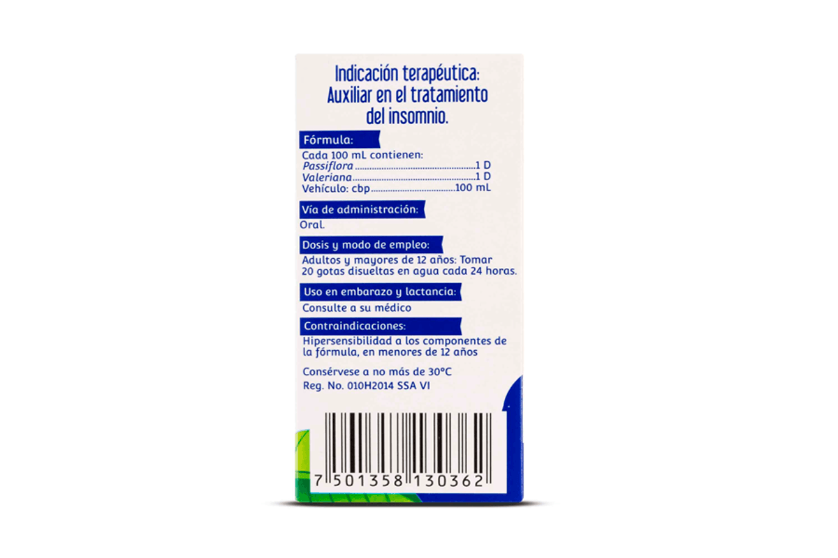 Simi Pasiflora & Valeriana Sleep Supplemental, 30ml.