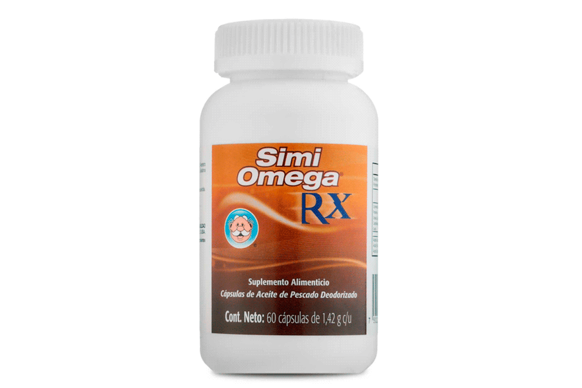 SIMI Omega RX Vitamin E, Omega 3, 60 CAPSULAS