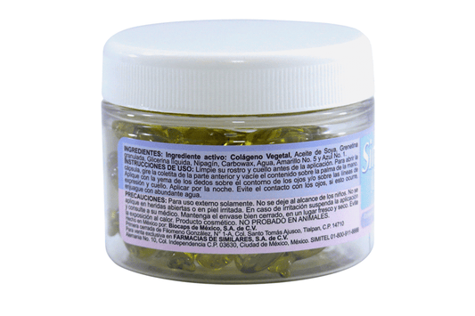 Simi Colageno Facial For Wrinkles Para Arrugas 60 Caps