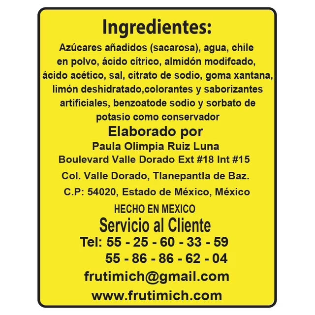 Escharchado Frutimich Michelada Tradicional, 500 g