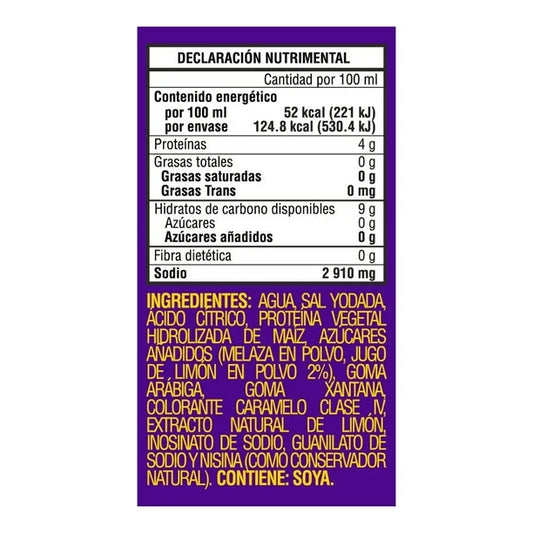 Mezcla Micheladas Salt + Lime Mix, 240ml