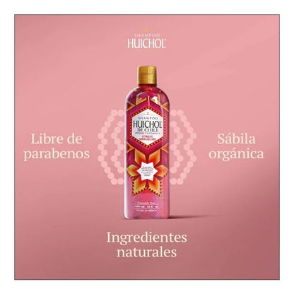 Shampoo Huichol Chile & Romero Hair Loss Treatment, 400 ml. (3pack)