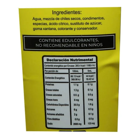 Salsa Chamoy Moralitos, Light No Sugar 300ml
