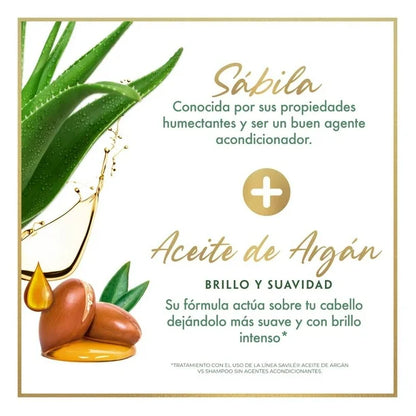 Shampoo Savilé Aceite de Argán 700 ml
