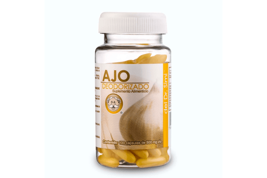 SIMI Deodorized Garlic, 100 Capsules