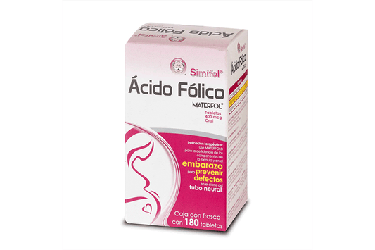 Simifol Acido Folico, 400mg, 180 tablets