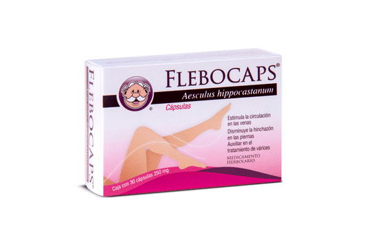 Herbal Varicose Castaña de Indias, 250mg, 30 capsules
