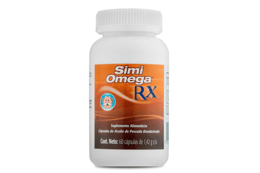 SIMI Omega RX Vitamin E, Omega 3, 60 CAPSULAS