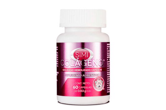 SIMI Colageno Hidrolizado Pelo, Piel y Uñas 60 Gel Capsulas