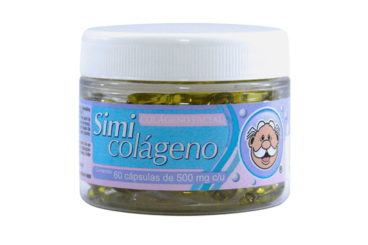 Simi Colageno Facial For Wrinkles Para Arrugas 60 Caps