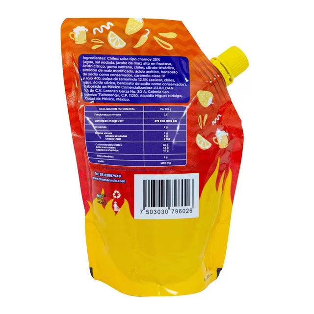 Salsa tipo chamoy Chamarindo con pulpa de tamarindo 250 g
