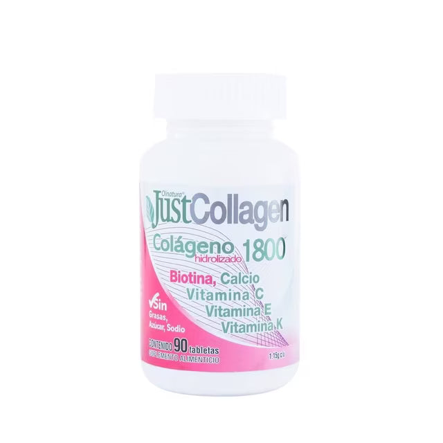 Suplemento alimenticio Olnatura just collagen 90 tabletas con 1.15 g c/u