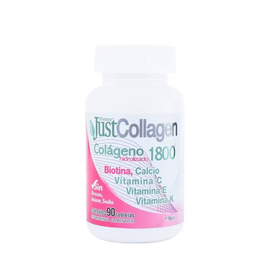Suplemento alimenticio Olnatura just collagen 90 tabletas con 1.15 g c/u