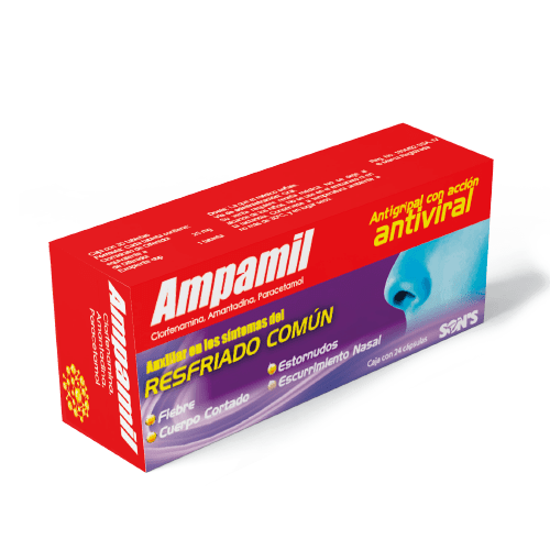 AntiFlu Ampamil, 3mg 24 capsules (2pack)