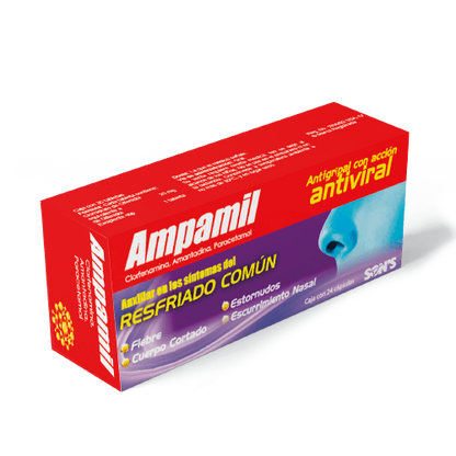 AntiFlu Ampamil, 3mg 24 capsules (2pack)