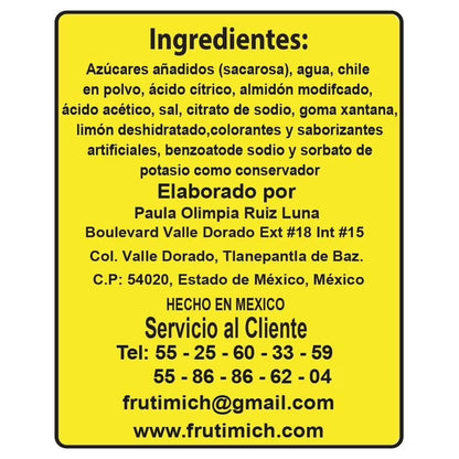 Escharchado Frutimich Michelada Tradicional,  500 g