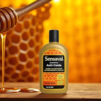 Sensaval Royal Jelly Shampoo | Shampoo de Jalea Real, 350 ml