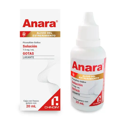 Anara Laxative 7.5 mg Oral 20 ml, Solution Drops