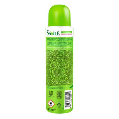 Desodorante Antitranspirante Savile Concha Nacar Aerosol 150 ml