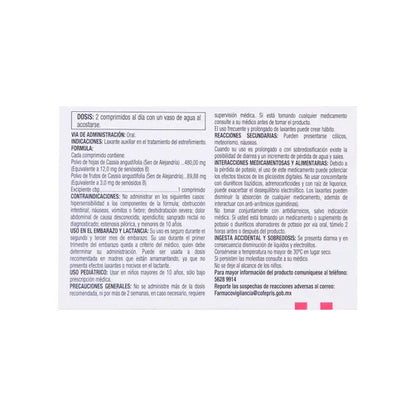 Ciruelax Laxante, 50 comprimidos.