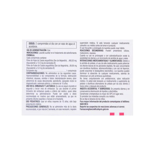 Ciruelax Laxante, 50 comprimidos.