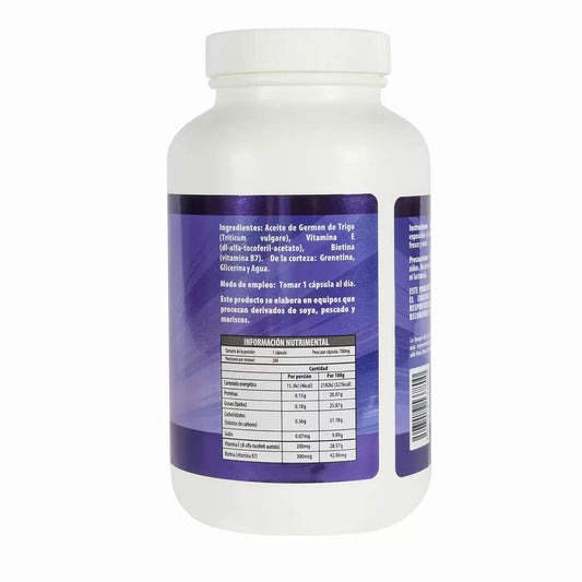 Naturagel Biotina con Vitamina E - 200 Capsules