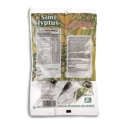 PALETAS SIMILYPTUS MENTOL / MIEL / EUCALIPTO CON PROPOLEO 16 PIEZAS