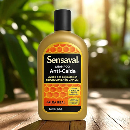 Sensaval Royal Jelly Shampoo | Shampoo de Jalea Real, 350 ml