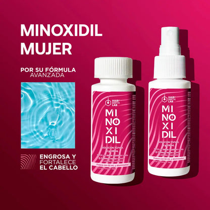 Women’s Minoxidil 3-Pack + Romerox Shampoo | Minoxidil Mujer
