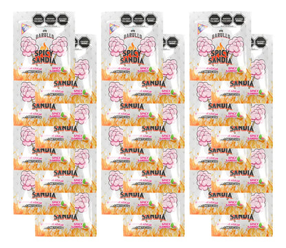 Algodón De Azúcar Barullo Spicy Sandía - 24 Pack