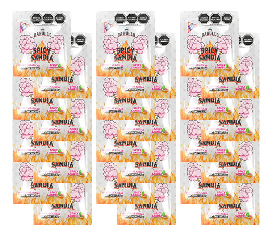 Algodón De Azúcar Barullo Spicy Sandía - 24 Pack