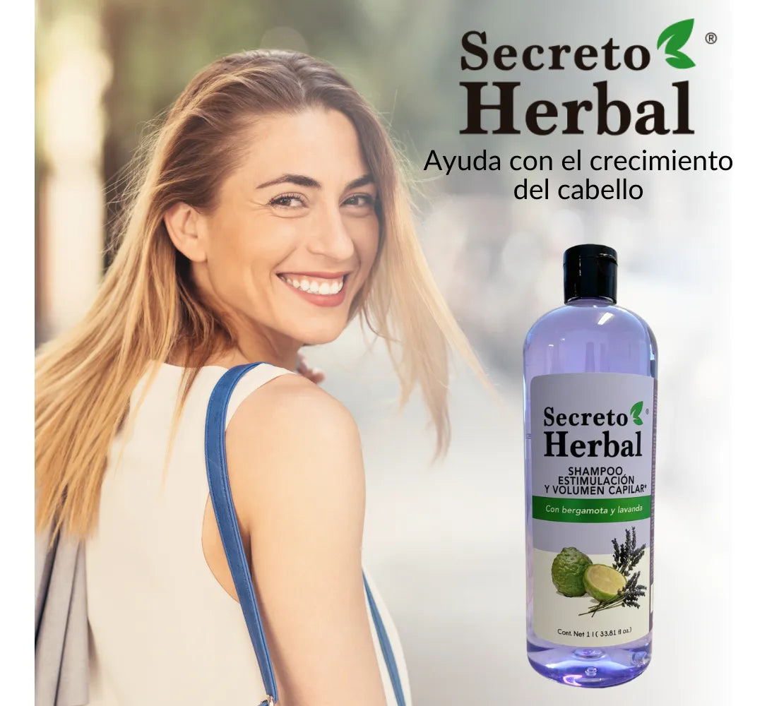 Shampoo Secreto Herbal ( 2 Romero, 2 Chile & 2 Sábila) 6 Pack