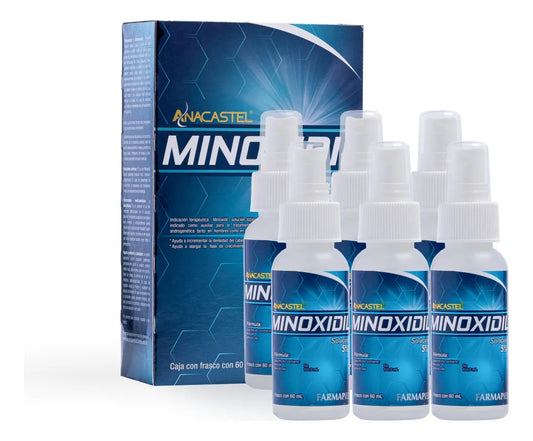 Anacastel Hair Loss Minoxidil 5% Treatment (6 Pack)