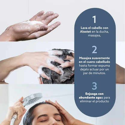 Anacastel Minoxidil 5% + Alostet Shampoo | Shampoo de Regalo