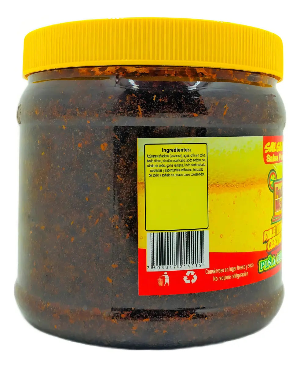 Frutimich Pineapple Chamoy Rim Paste | Escarchador de Piña Chamoy, 1.1 kg