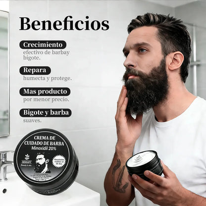 Sensopt Beard Balm | Bálsamo para Barba, 150 g, Incienso Dragón Antiguo (2 Pack)