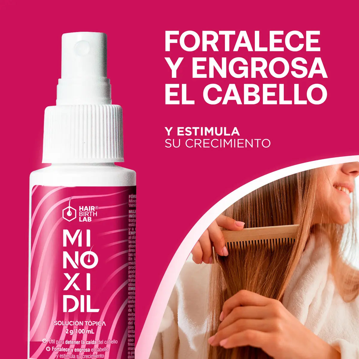 Women’s Minoxidil 3-Pack + Romerox Shampoo | Minoxidil Mujer