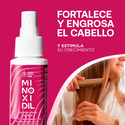 Women’s Minoxidil 3-Pack + Romerox Shampoo | Minoxidil Mujer