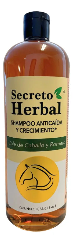 Shampoo Secreto Herbal Anticaída Con Cola De Caballo 1L