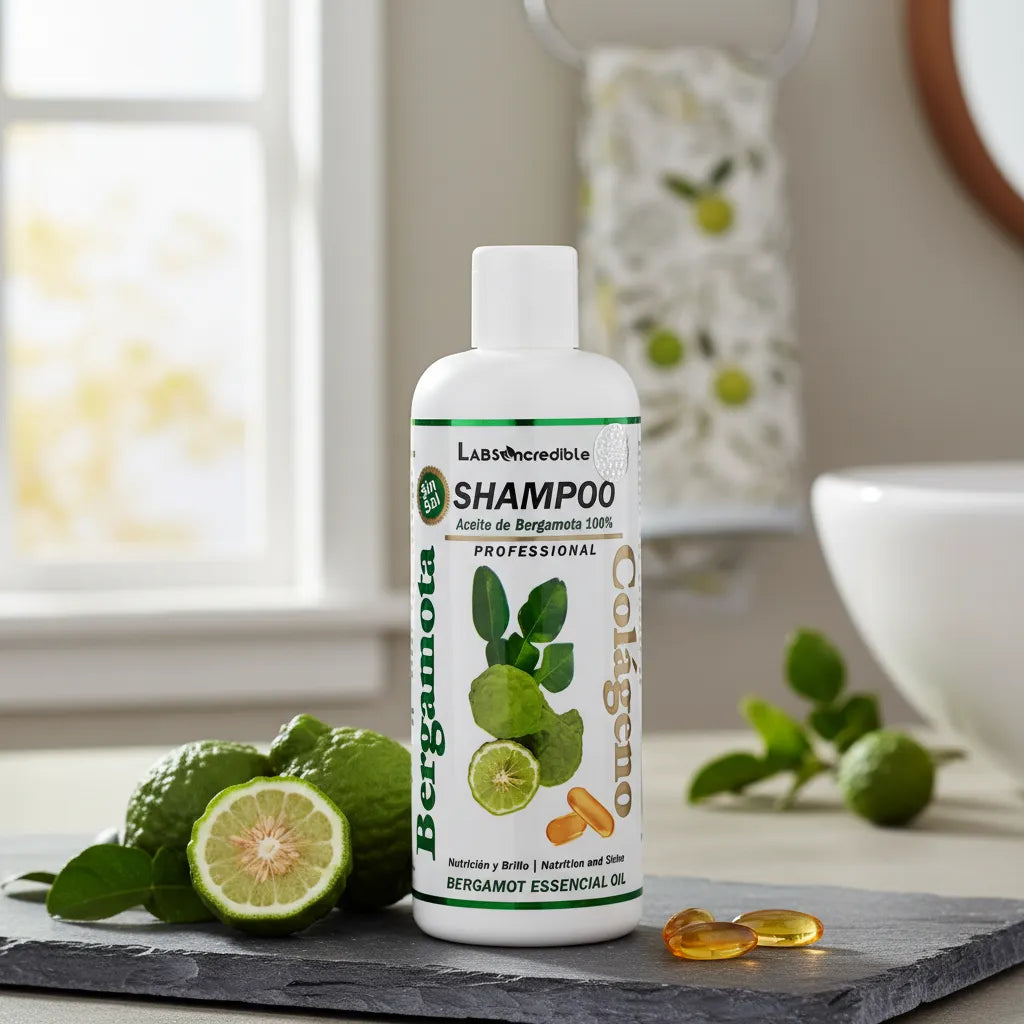 Incredible Bergamot & Collagen Shampoo | Bergamota y Colágeno, 950 ml