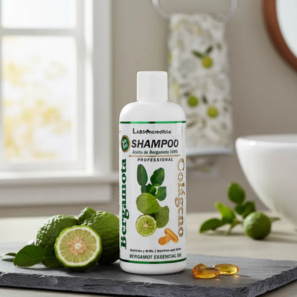 Incredible Bergamot & Collagen Shampoo | Bergamota y Colágeno, 950 ml