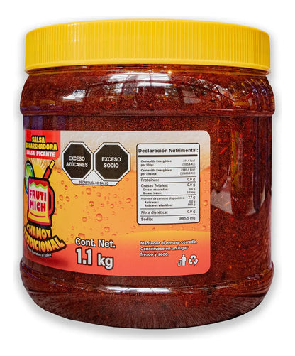 Frutimich Chamoy Tradicional Michelada Rim Paste | Escarchador de Tradicional, 1.1 kg