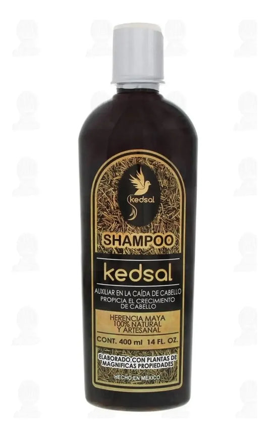 Shampoo Kedsal Anti Caída Artesanal, 400ml. (1 pack)