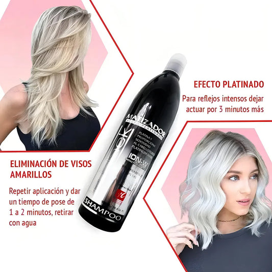 Shampoo D'Conde Le Black, Matizador, Toning, 250mL
