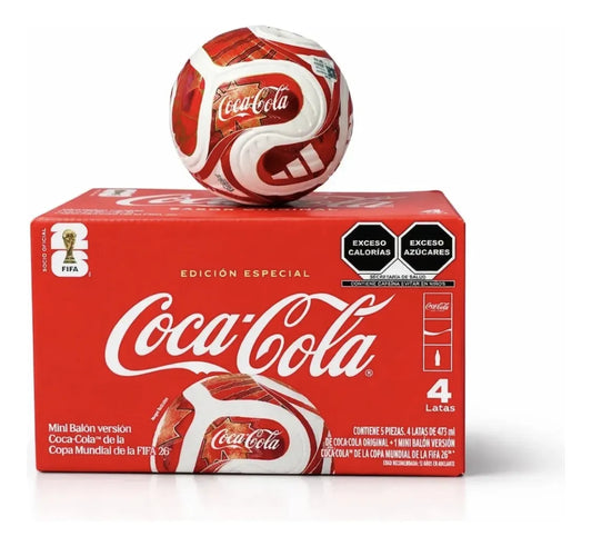 COCA- COLA Limited Edition FIFA 2026 Mini Balón Mundial