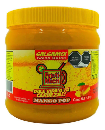Frutimich Mango Chamoy Rim Paste | Escarchador de Mango Chamoy, 1.1 kg