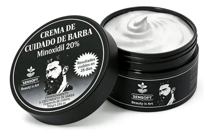 Sensopt Beard Balm | Bálsamo para Barba, 150 g, Incienso Dragón Antiguo (2 Pack)