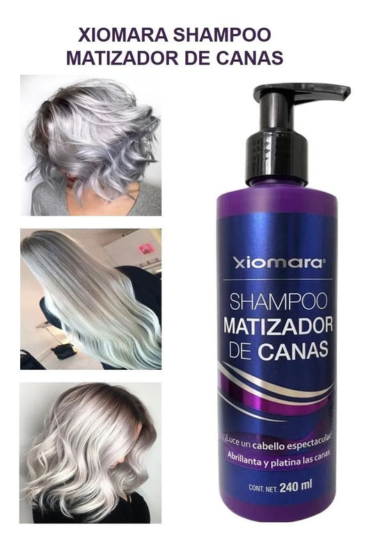 Shampoo Xiomara Matizador De Canas 240ml. (2 pack)